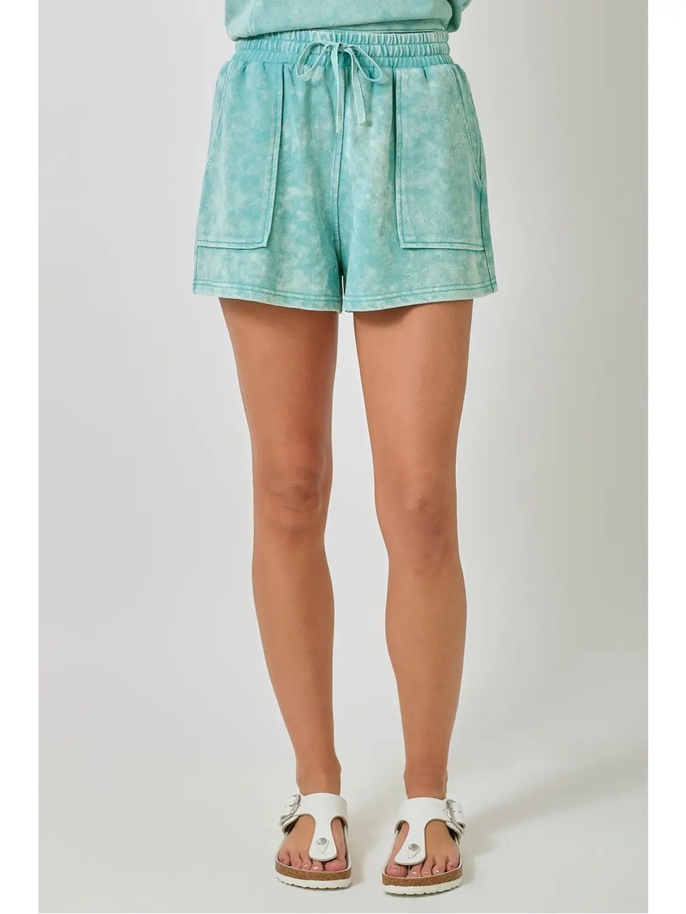 (625) Washed Terry Shorts - NWT